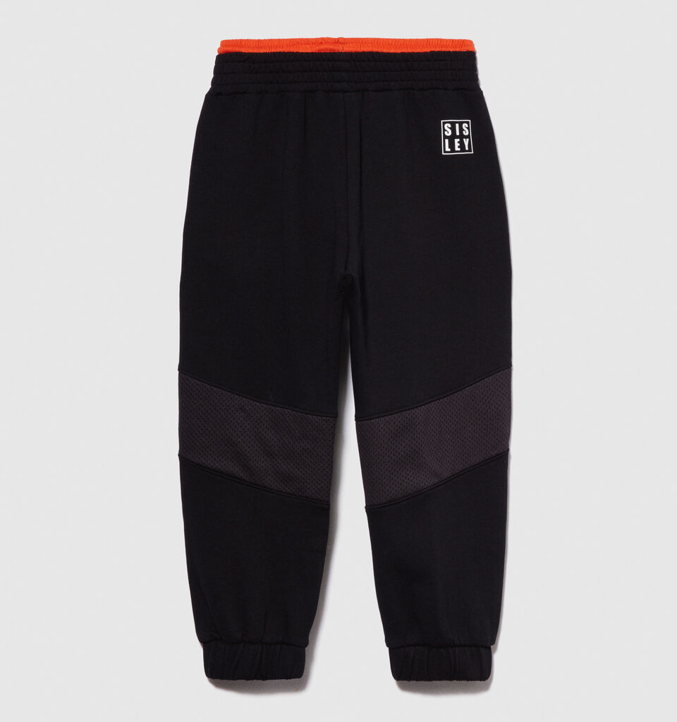 Sporty joggers - boys' trousers - Black | Sisley Young image number 3